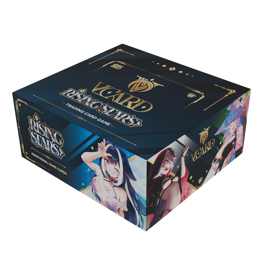 Vcard Booster Box - Rising Stars (28 Booster Packs) - Image 2