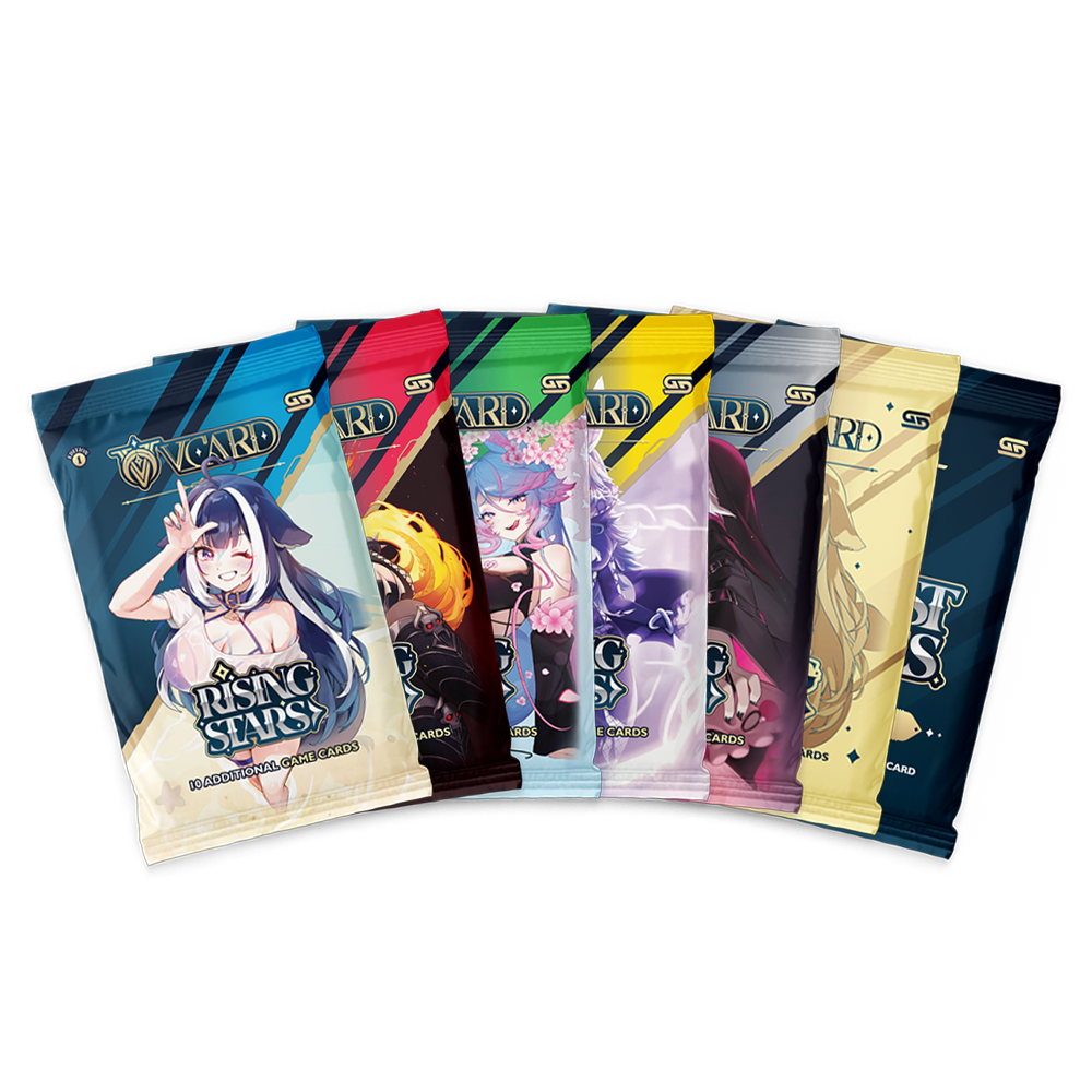 Vcard Booster Box - Rising Stars (28 Booster Packs) - Image 5