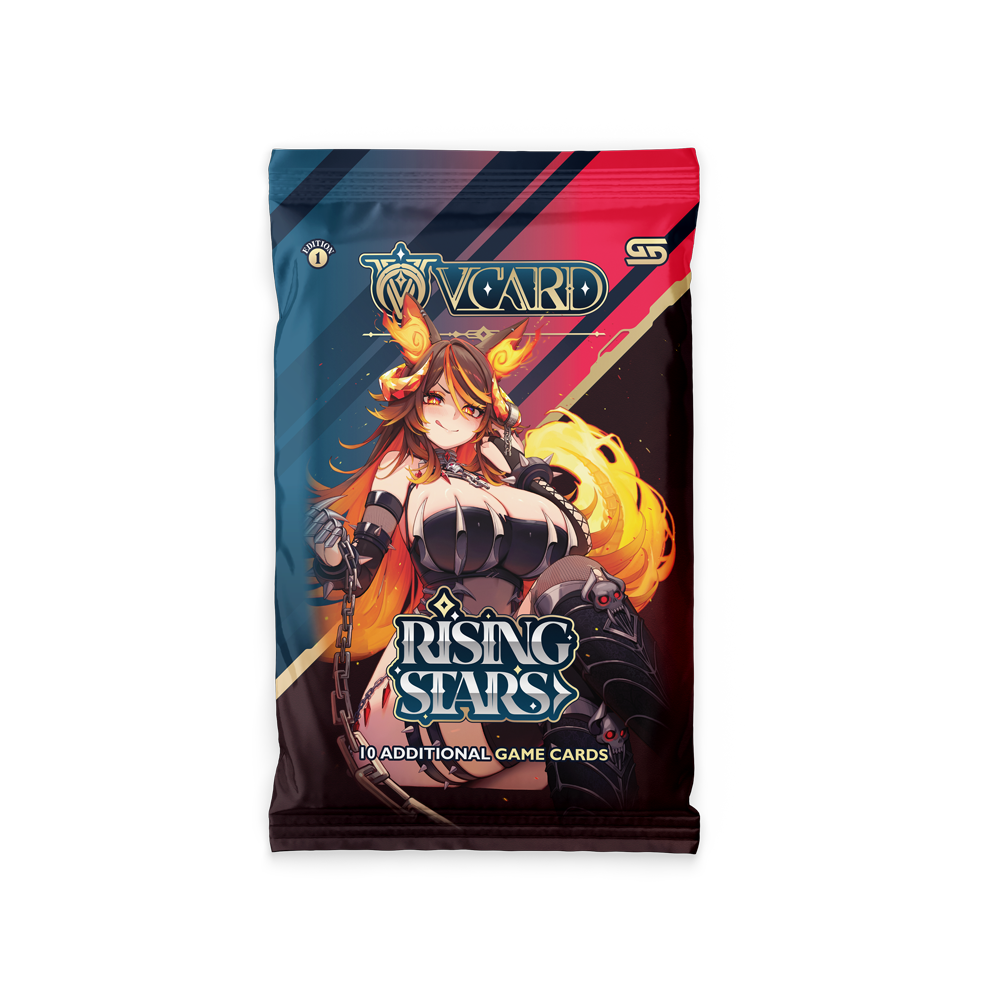 Vcard Booster Box - Rising Stars (28 Booster Packs) - Image 7