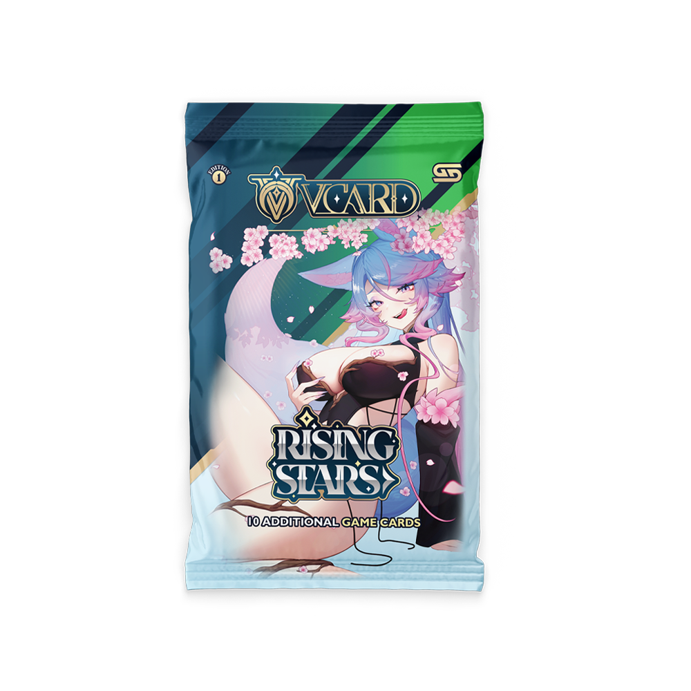 Vcard Booster Box - Rising Stars (28 Booster Packs) - Image 9
