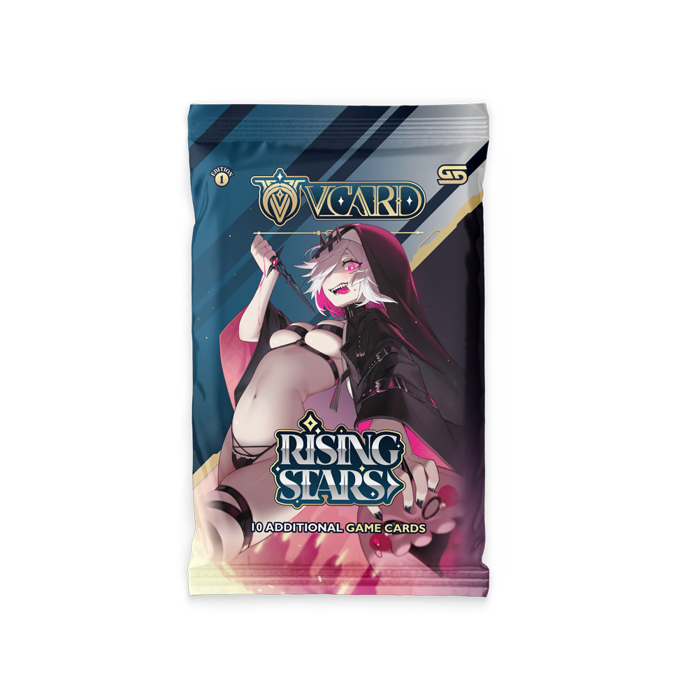 Vcard Booster Box - Rising Stars (28 Booster Packs) - Image 10